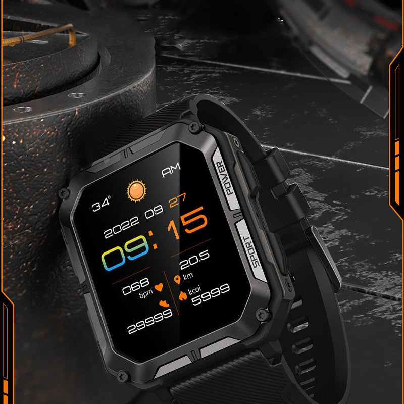Lisslune | FitPulse | Sport Smartwatch Bluetooth Calls | Waterproof, Photography, Heart Rate Monitoring | Stylish and Functional