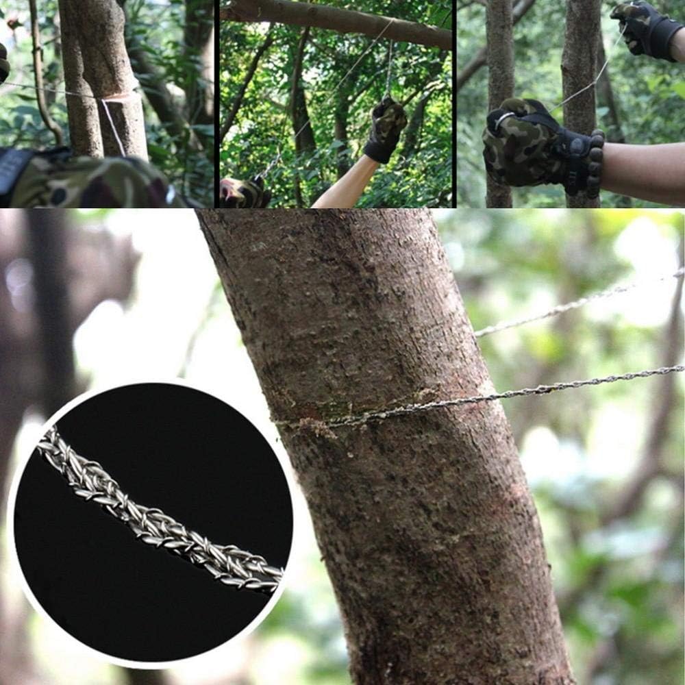 Lisslune | Wire saw for garden and outdoor – Compact saw for adventures and gardening