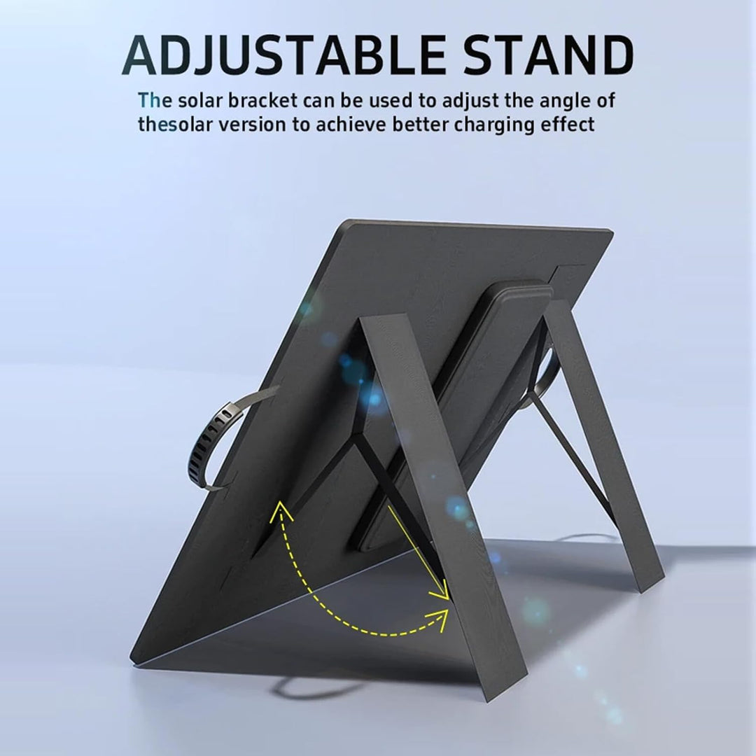 Lisslune | SolaraX 1000W Foldable Solar Panel Kit – Portable Off-Grid Power with MPPT Charging