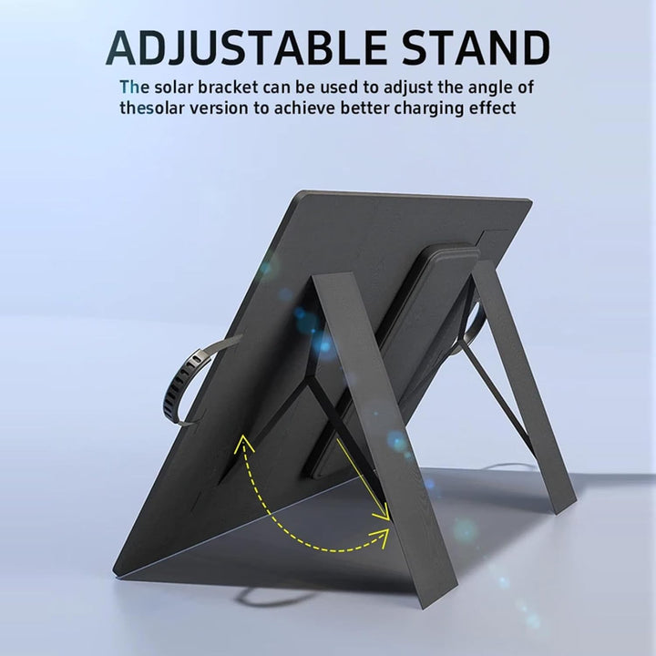 Lisslune | SolaraX 1000W Foldable Solar Panel Kit – Portable Off-Grid Power with MPPT Charging