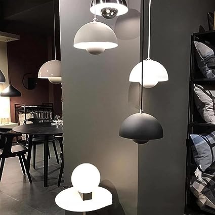 Lisslune | Nordic Macaron 1-Light Half-Circle Dome Pendant Light