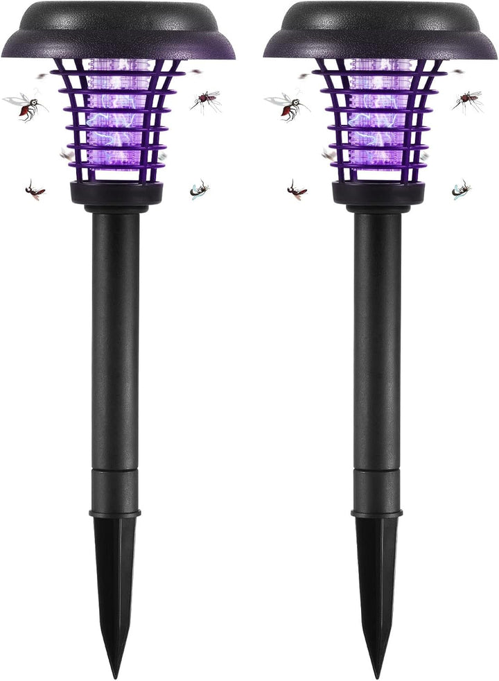 Lisslune | Solar Insect Killer with LED Light – Waterproof Garden Light for Mosquito Repulsion
