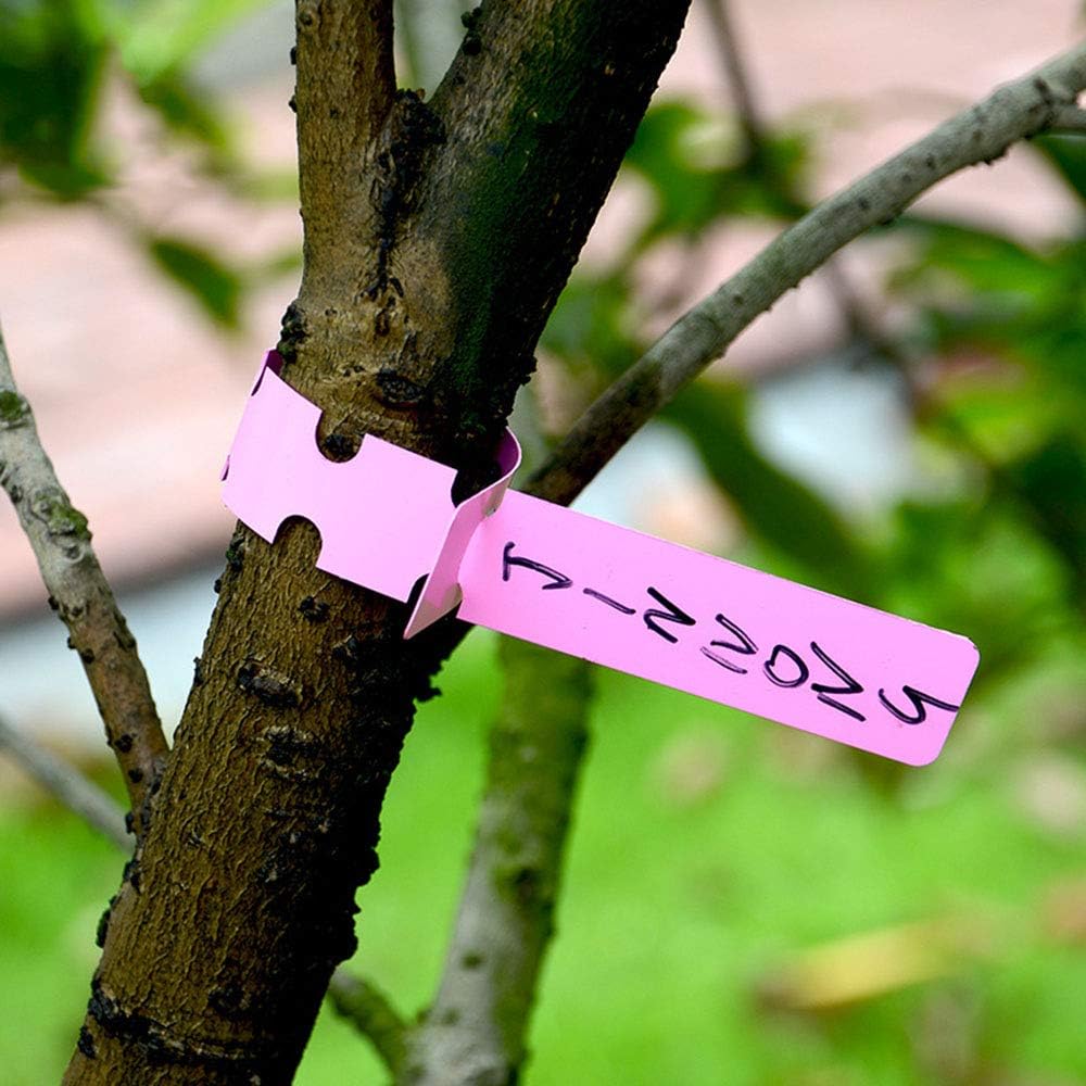 Lisslune | Reusable plant labels made of plastic for garden and tree marking