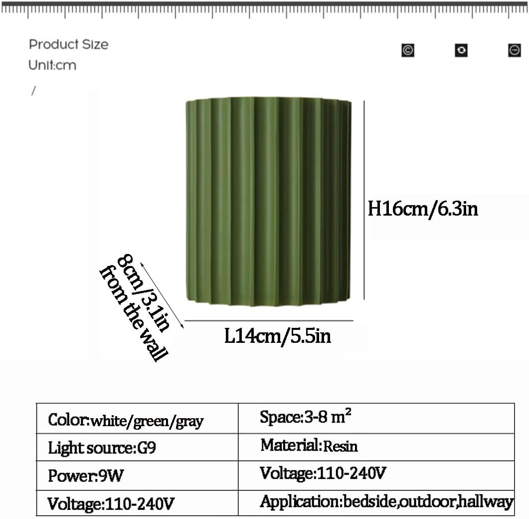 Lisslune | Minimalist LED Wall Light – Soft Glow Up & Down Accent Lighting for Indoor Spaces
