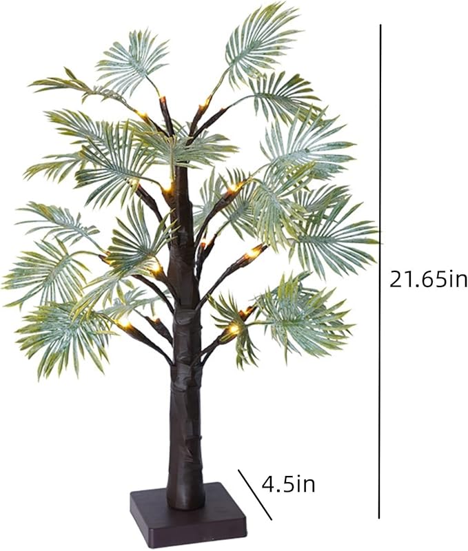 Lisslune | PalmGlow Elegant LED Jule Palm Lights for Christmas Decoration