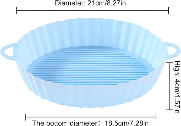 Lisslune | Silicone Insert for Air Fryer – Reusable, Non-Stick & Easy to Clean