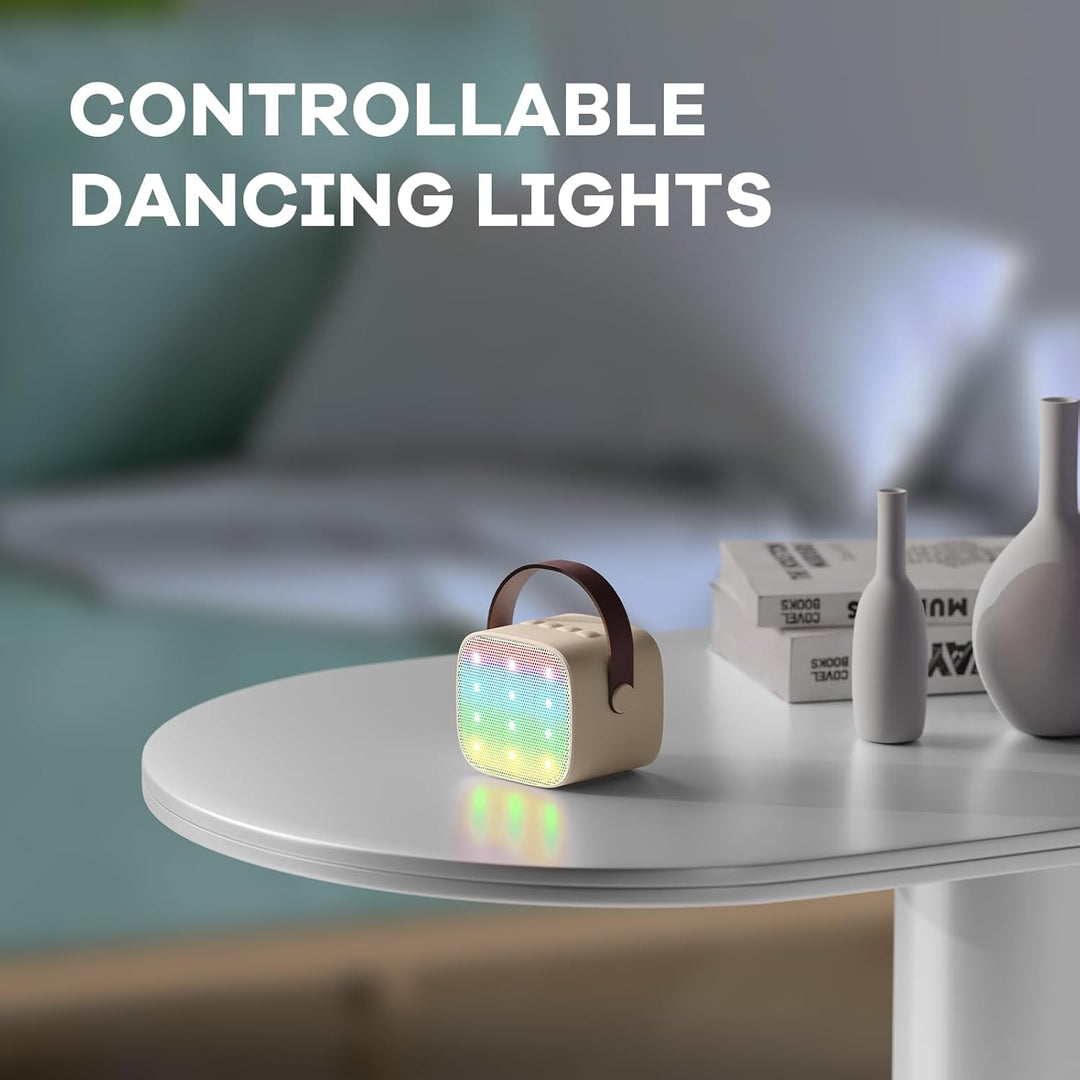Lisslune | Portable Mini Karaoke Machine with Bluetooth Speaker & 2 Wireless Mics – Veylo
