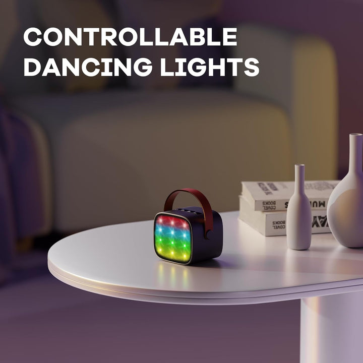 Lisslune | Portable Mini Karaoke Machine with Bluetooth Speaker & 2 Wireless Mics – Veylo