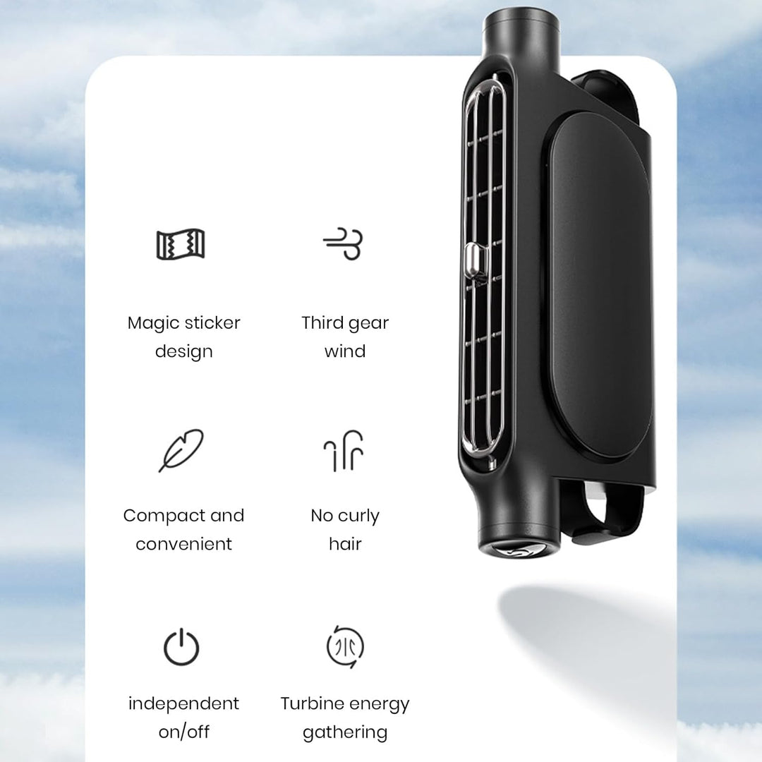 Lisslune | 3 Speeds USB Car Cooling Fan & Headrest Mount – AutoBreeze (1+1 FREE)
