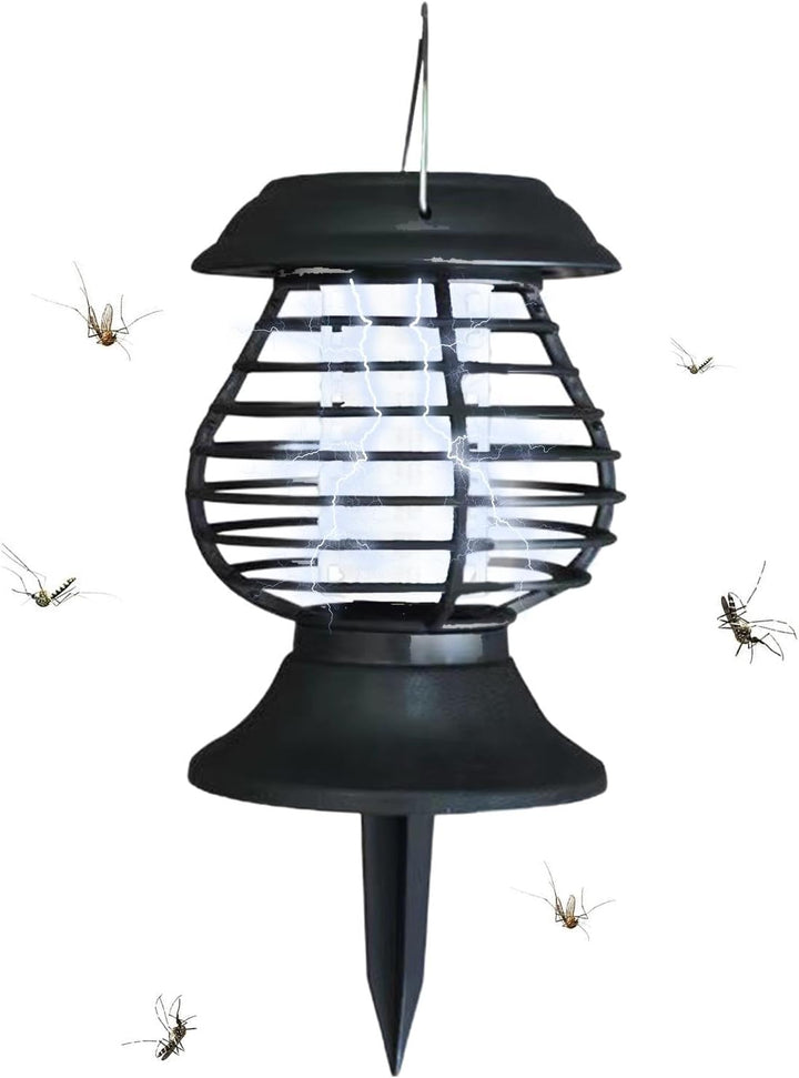 Lisslune | Solar Insect Defense Lamp with LED Light – Effective Mosquito Control for the Garden