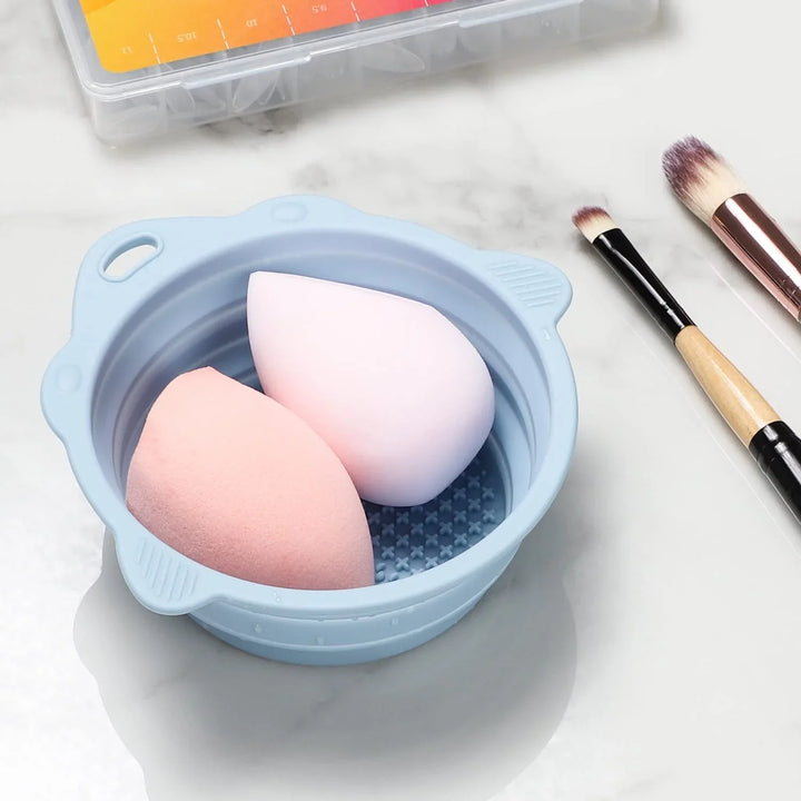 Lisslune | Foldable Silicone Brush Cleaning Bowl