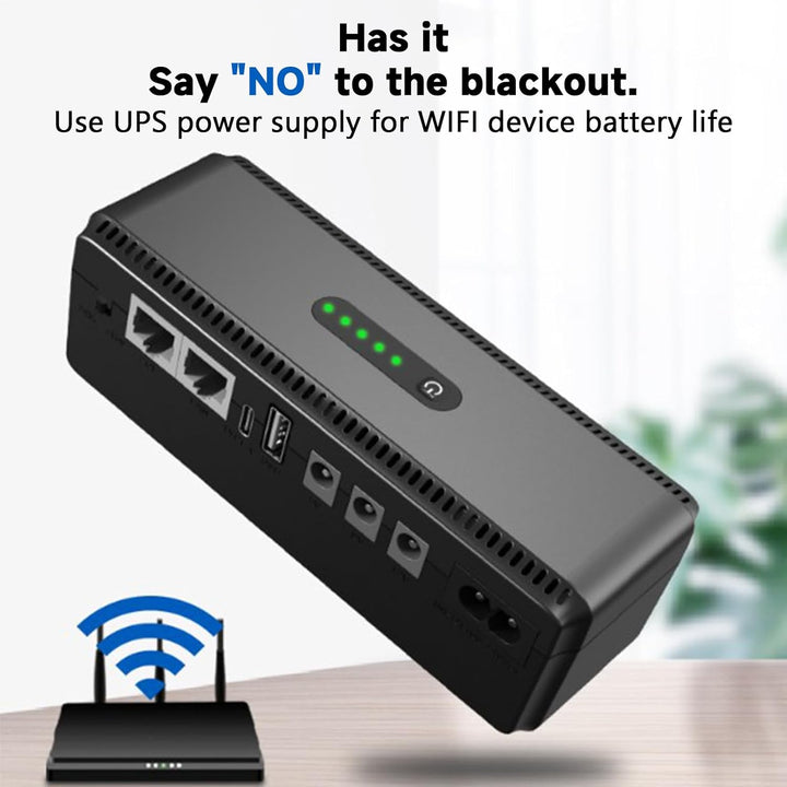 Lisslune | UPS Backup Battery 10400 mAh Compact Supply – Nexora