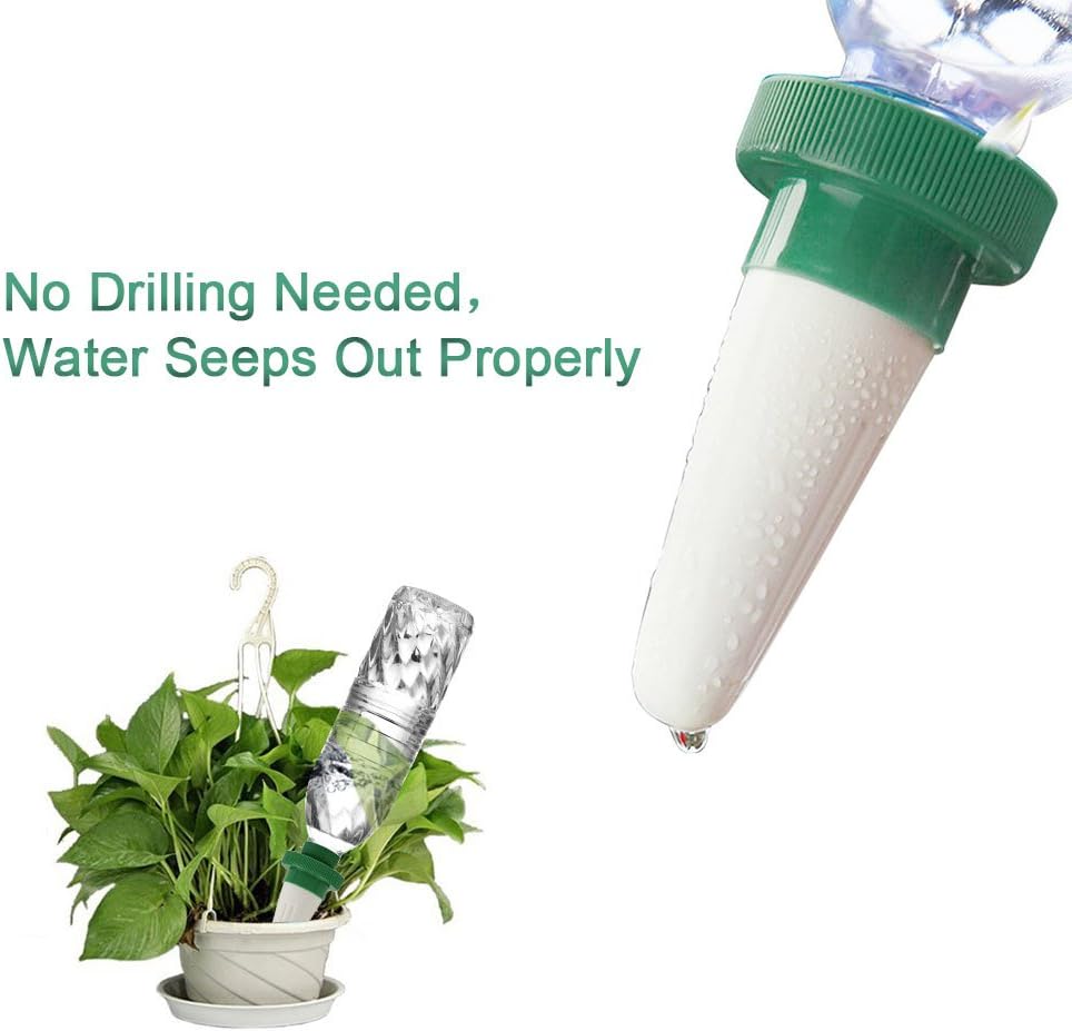 Lisslune | Self-watering spikes for plants – Automatic drip tips for bottles