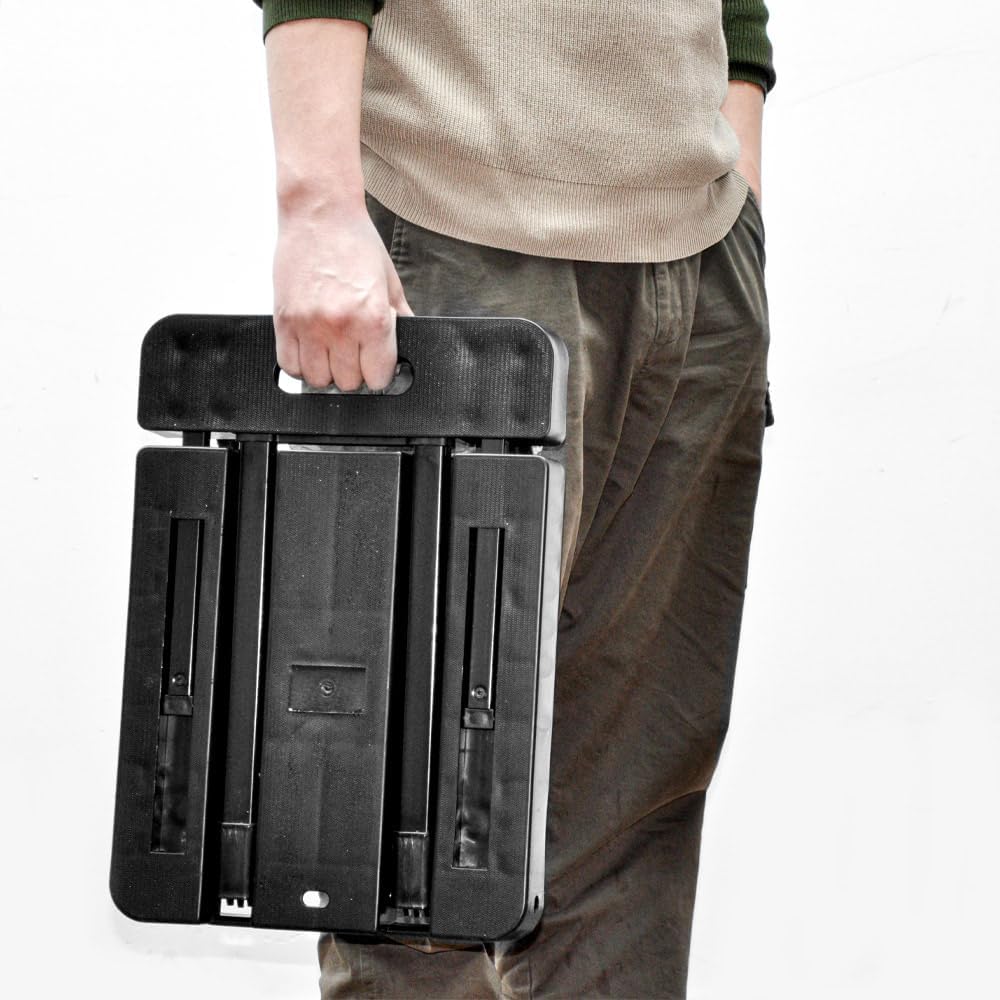 Lisslune | 6-Wheel Folding Hand Truck with 227 kg Capacity & Telescopic Handle – LoadMaster