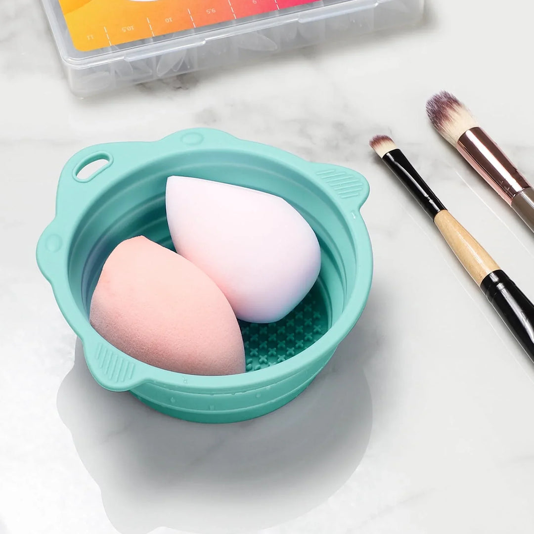 Lisslune | Foldable Silicone Brush Cleaning Bowl