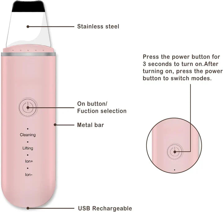 Lisslune | Skin scrubber for deep cleansing