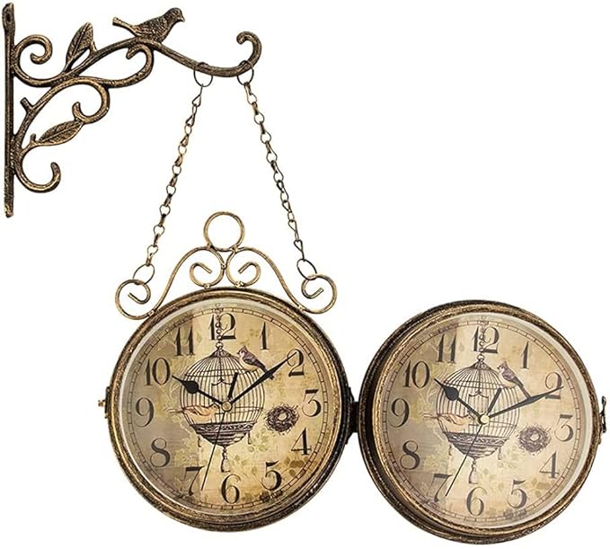 Lisslune | EcoStation - Vintage inspired train station clock