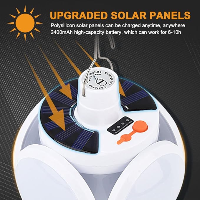 Lisslune | Practical Solar Outdoor and Camping Lamp