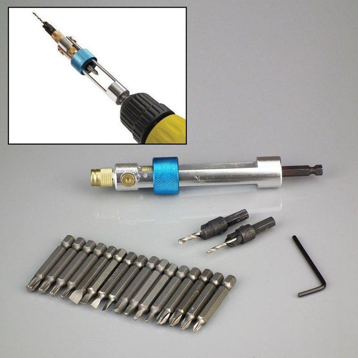 Lisslune | 20 Piece Drill Screwdriver Set - High-Speed Alloy Steel