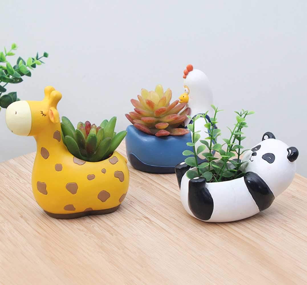 Lisslune | Animal Plant Pots – Funny Animal Designs for Succulents and Cacti