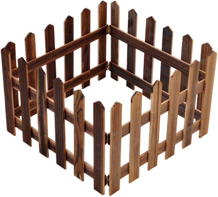 Lisslune | Decorative wooden garden fence for flower beds and outdoor areas