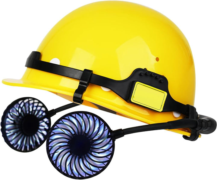 Lisslune | Ventilated Construction Helmet with Adjustable Cooling Fan – Biniveil