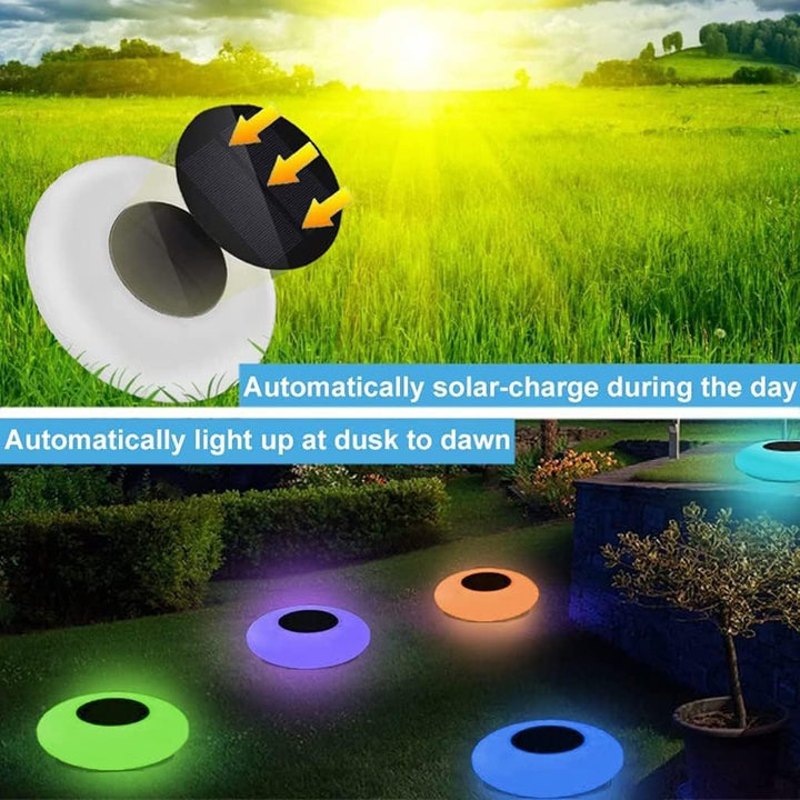 Lisslune | Solar Garden Lights Eye Design – LED Outdoor Lighting for Garden & Terrace, weatherproof