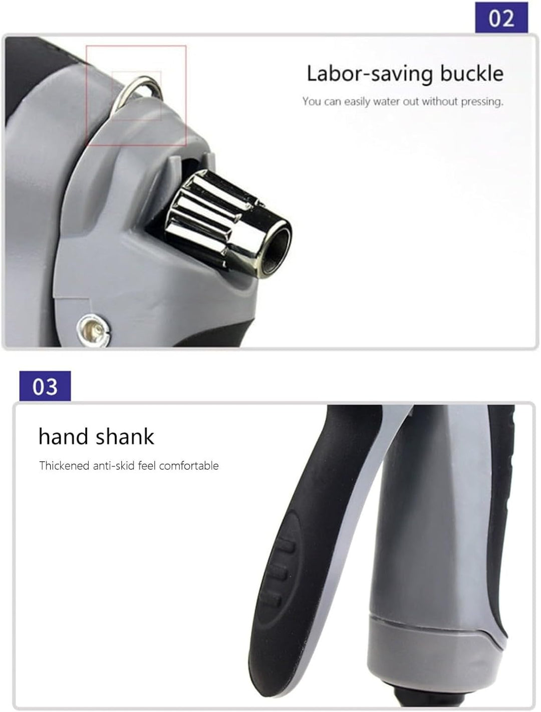 Lisslune | AquaBlitz High-Pressure Spray Gun – Universal Hose Attachment for Powerful Cleaning