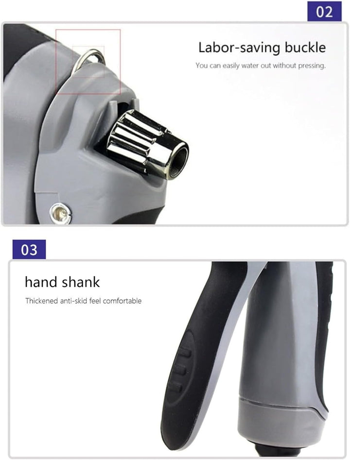 Lisslune | AquaBlitz High-Pressure Spray Gun – Universal Hose Attachment for Powerful Cleaning