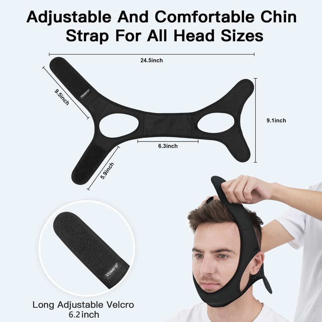 Lisslune | Anti-Snore Chin Strap for Sleep Apnea