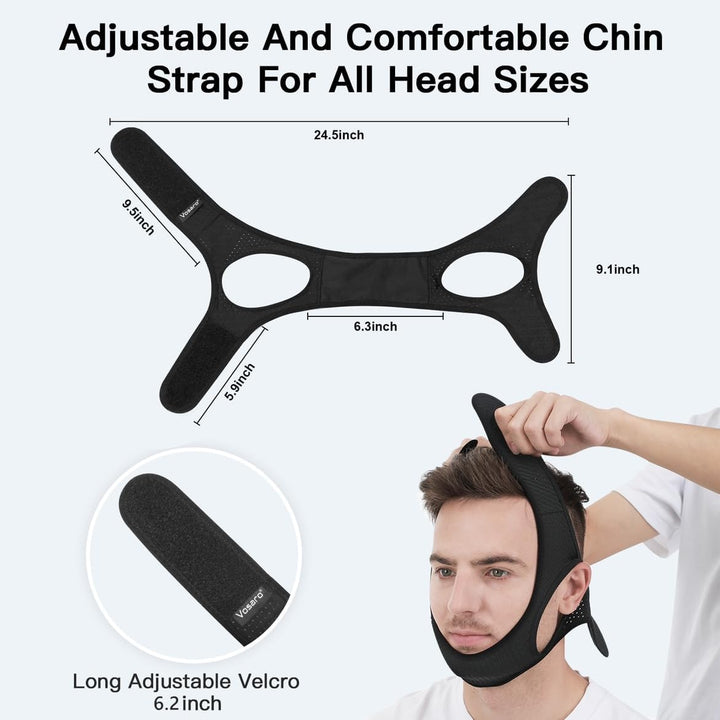 Lisslune | Anti-Snore Chin Strap for Sleep Apnea