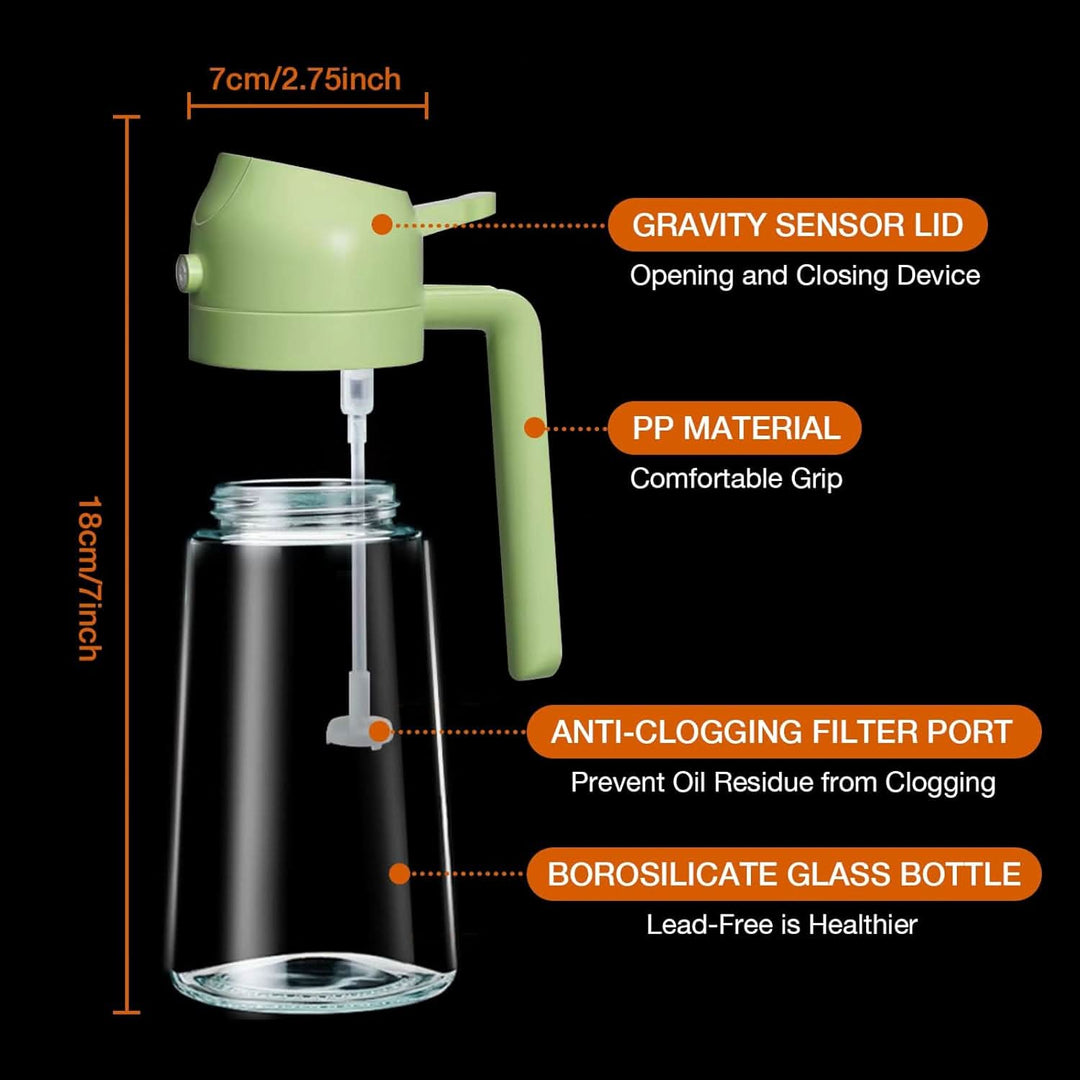 Lisslune | OilSprayzer – 2-in-1 Oil Sprayer and Pourer