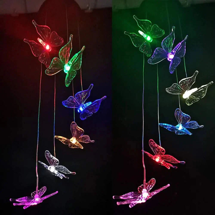 Lisslune | Solar Butterfly Lamps – Colorful Garden Lighting