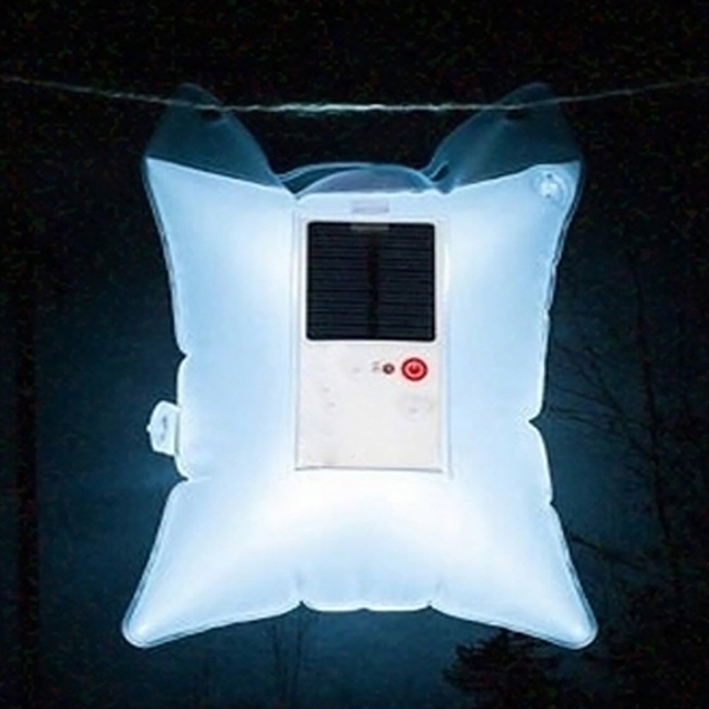Lisslune | Solar lamp in transparent bag – Energy-saving LED lamp for garden and outdoor use