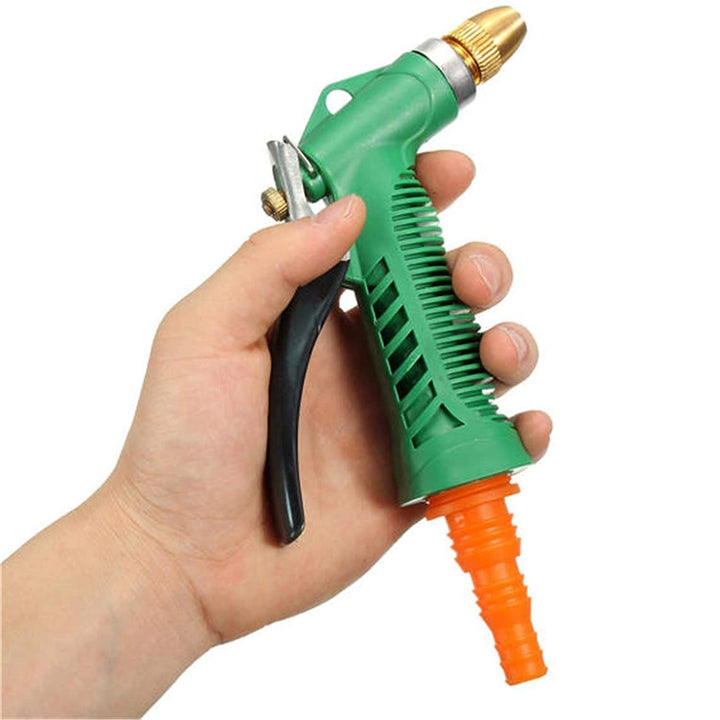 Lisslune | Adjustable high-pressure garden hose nozzle with copper head