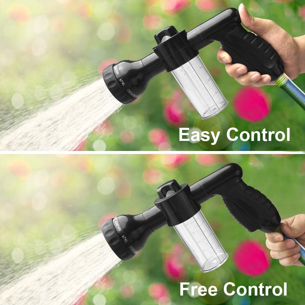 Lisslune | Multifunctional Car Wash Gun – Spray Gun with Microfiber Attachment for Thorough Cleaning