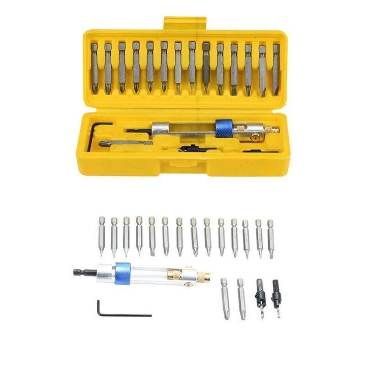 Lisslune | 20 Piece Drill Screwdriver Set - High-Speed Alloy Steel