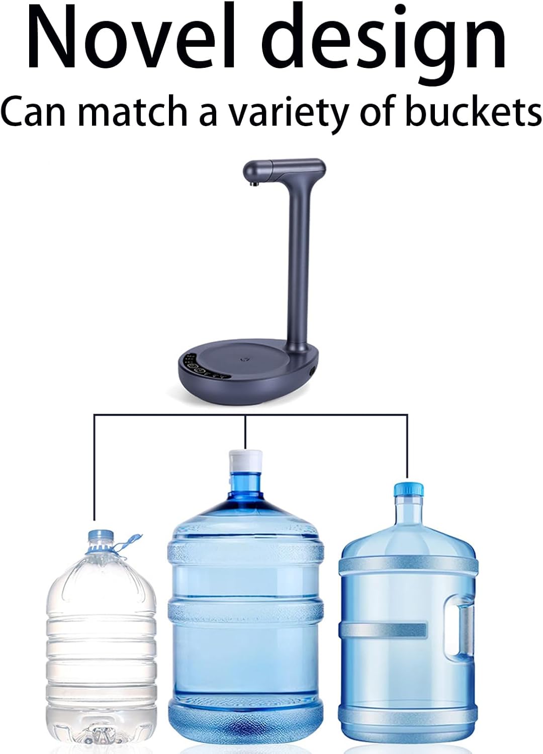 Lisslune | Electric Desktop Water Dispenser 5-Gallon Pump – Aqualis