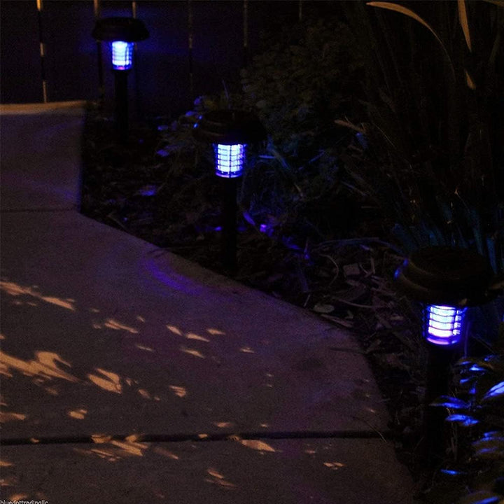 Lisslune | Solar Insect Killer with LED Light – Waterproof Garden Light for Mosquito Repulsion