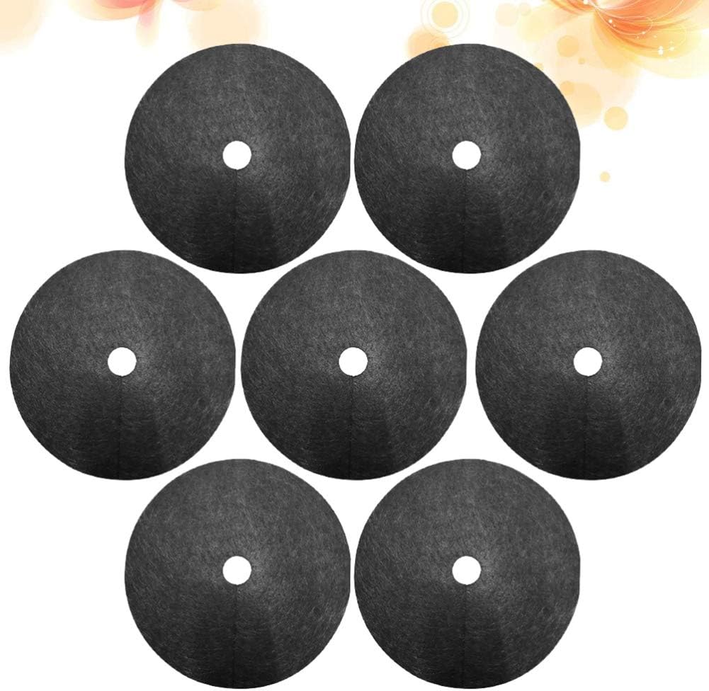 Lisslune | Weed fleece tree disk – Breathable root protection mat for garden and plants