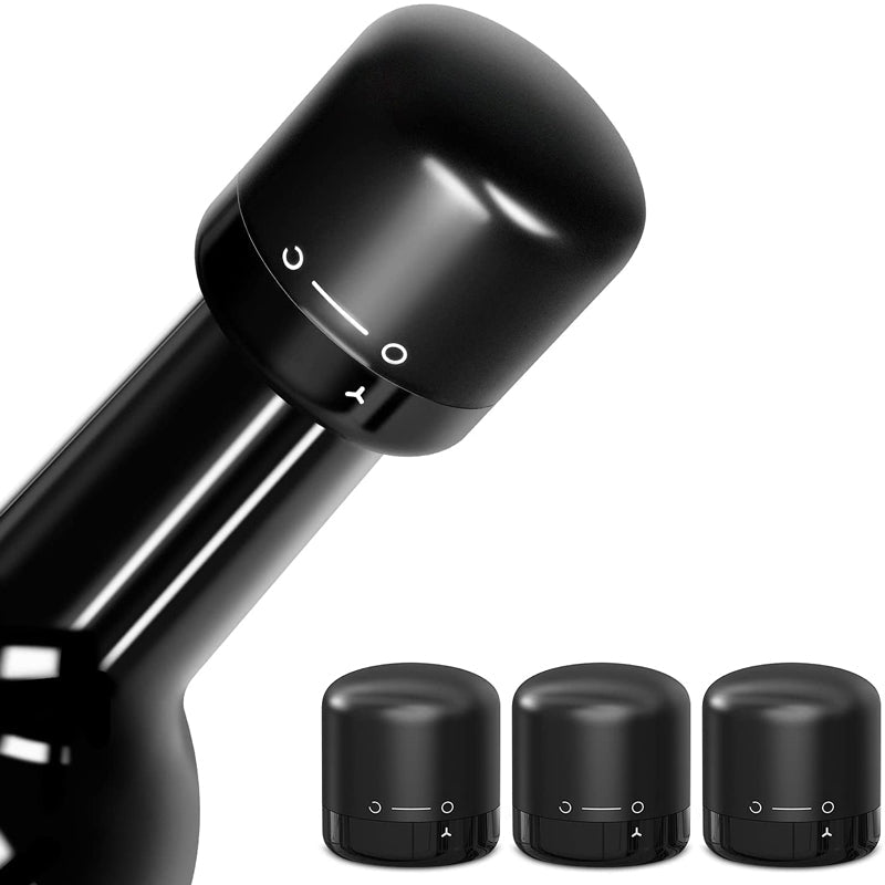 Lisslune | Reusable leak-proof silicone sealing cap for champagne and wine bottles