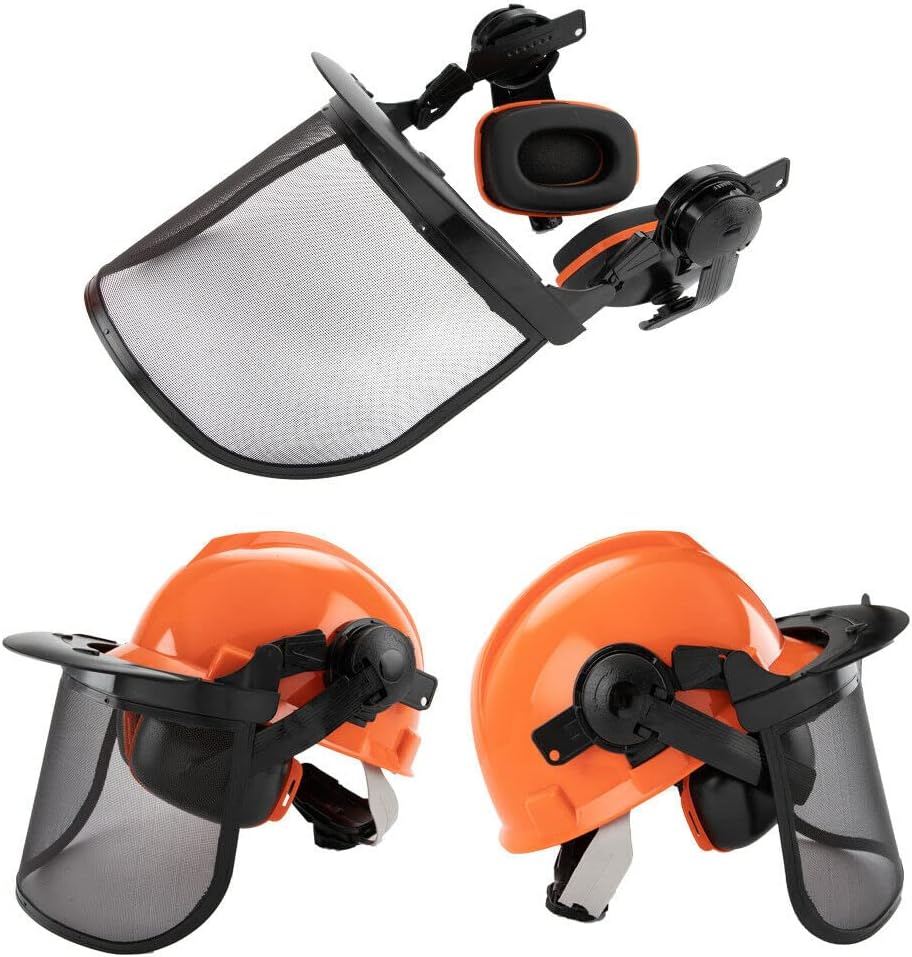 Lisslune | Forestry Safety Helmet with Face Shield & Ear Muffs – ArborMax