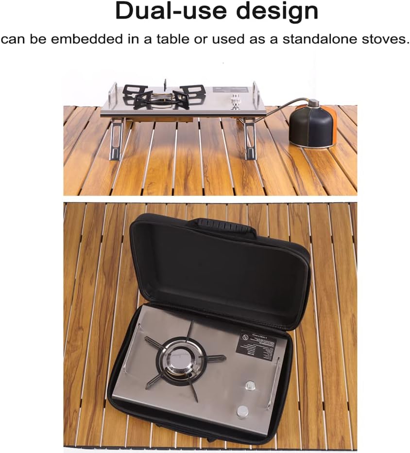 Lisslune | Outdoor Folding Camping Stove with Electronic Ignition – Travora