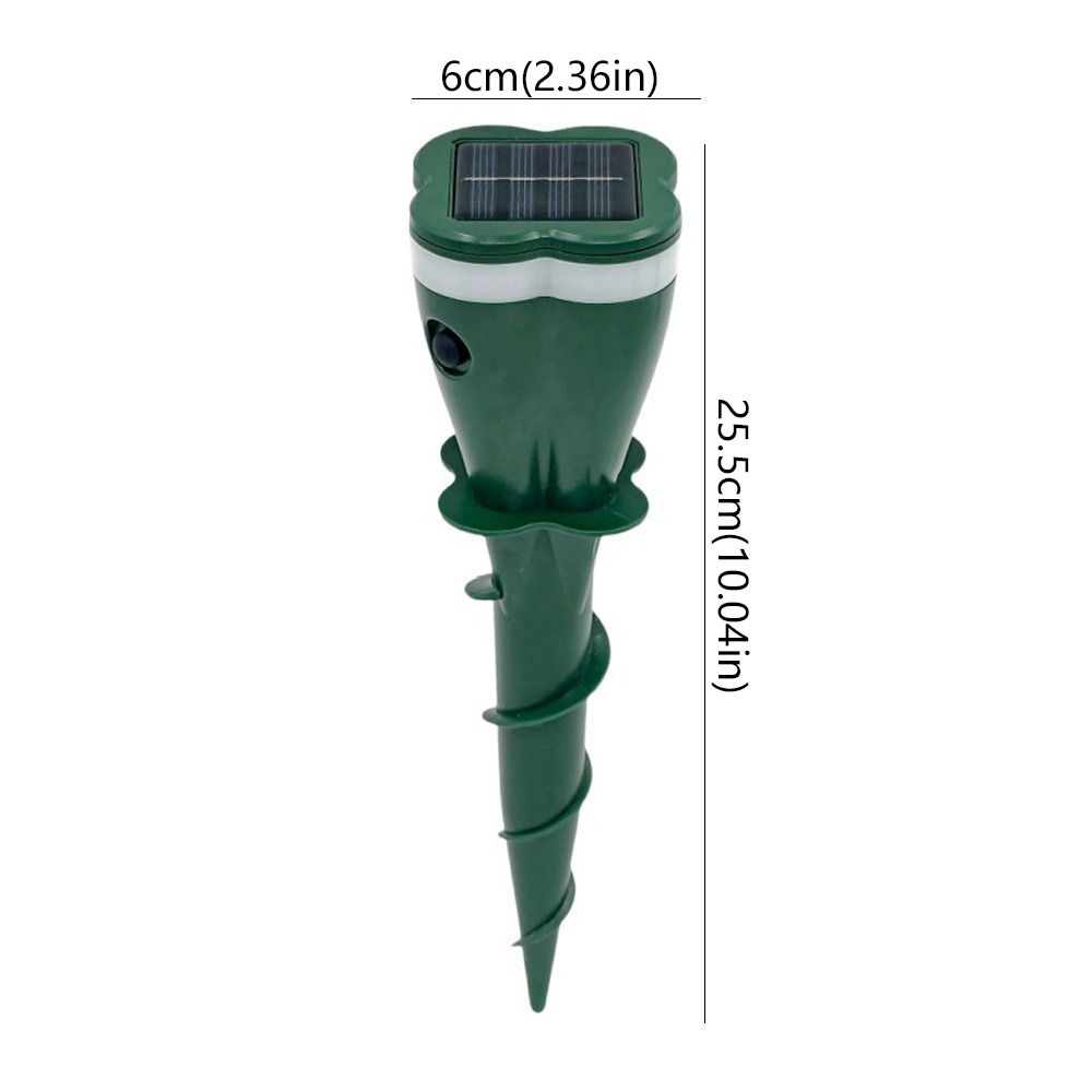 Lisslune | Solar Ultrasonic Animal and Insect Repellent Device