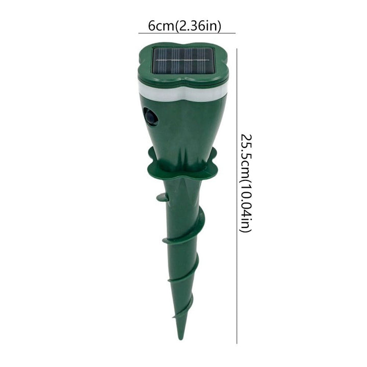 Lisslune | Solar Ultrasonic Animal and Insect Repellent Device