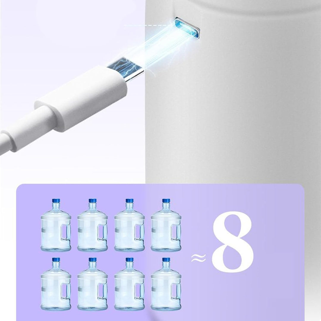 Lisslune | Portable USB Rechargeable Water Dispenser – Hydravo (1+1 FREE)