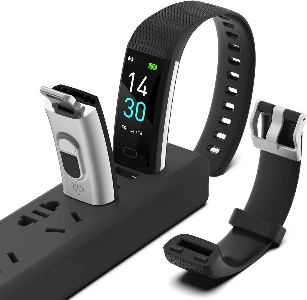 Lisslune | Blood Pressure and Heart Rate Monitor Smartwatch | Waterproof, Sleep Tracking & Fitness Insights for Daily Health Management