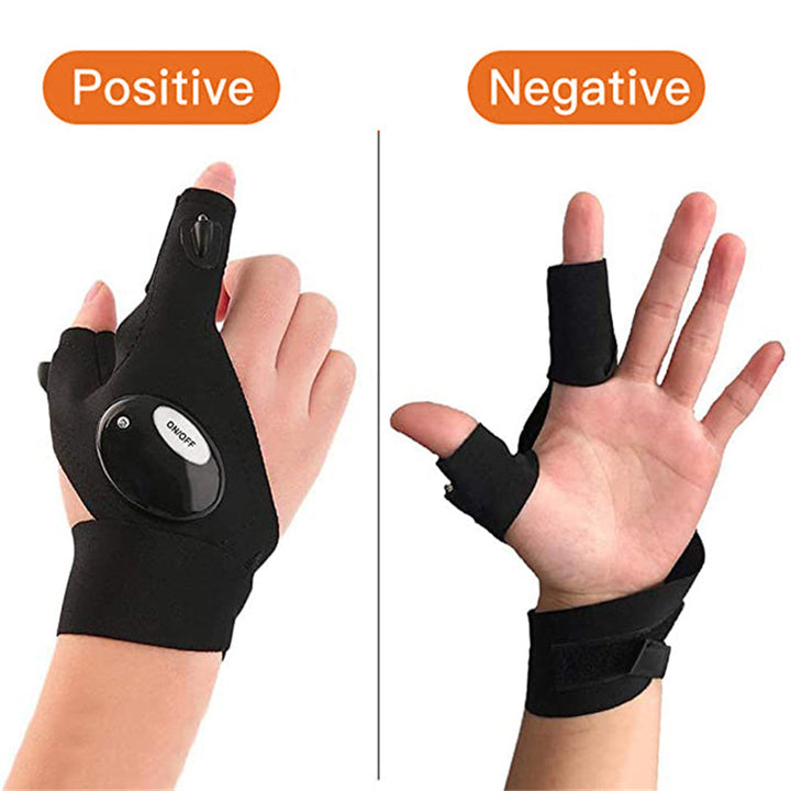 Lisslune | LED gloves with waterproof lights