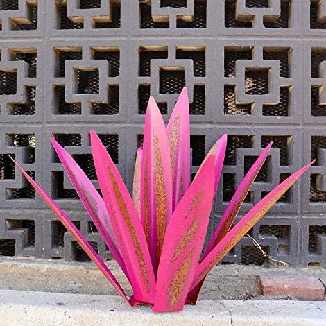 Lisslune | Eternal Agave – Handcrafted Rust-Proof Metal Garden Sculpture for Indoor & Outdoor Decor
