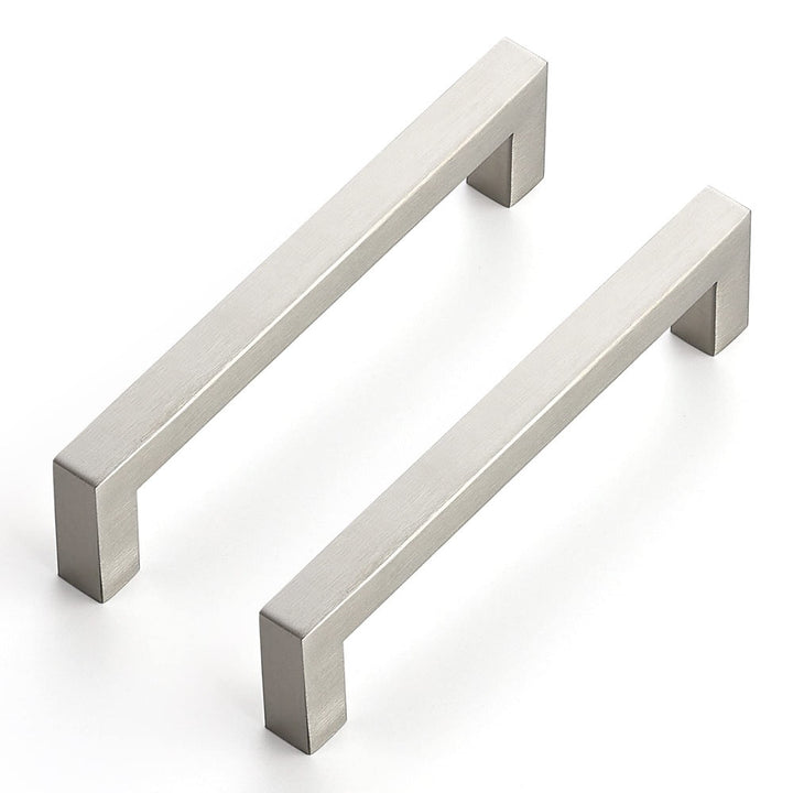Lisslune | Kitchen cabinet pulls brushed nickel stainless steel cabinet handles